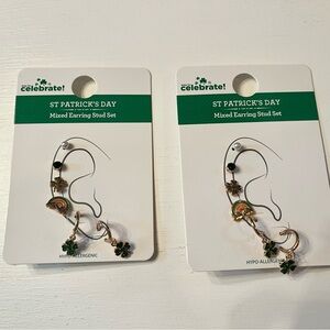 St. Patrick's Day Mixed Earring Stud Set - Way To Celebrate brand